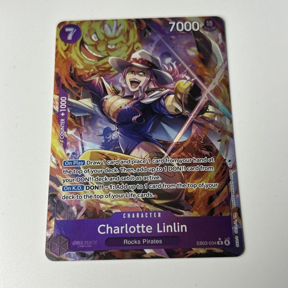 Charlotte Linlin (Alternate Art) EB03-034 Extra Booster: One Piece Heroines NM
